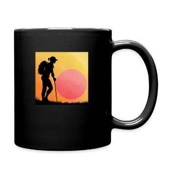 Sunset - Full Colour Mug - black - Right