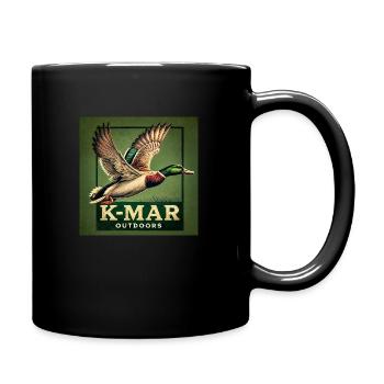 K-Mar Canard 3 - Mug uni - noir - Droite