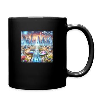 Future Human Progression - Full Colour Mug - black - Right
