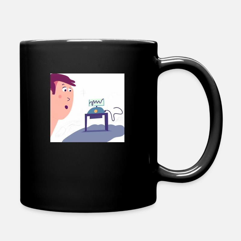 Autistic Art - Wertpapiere - Tasse einfarbig - Schwarz