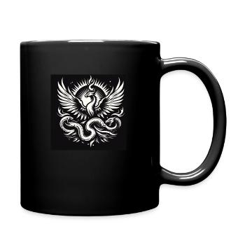 Rising Phoenix - Full Colour Mug - black - Right