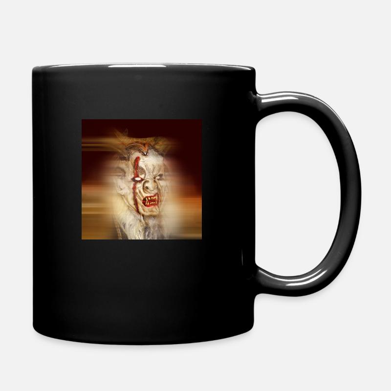 Percht - Tasse einfarbig - Schwarz