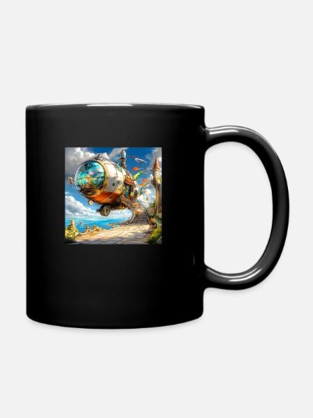 drachenqodePEGEMIN - Tasse einfarbig - Schwarz