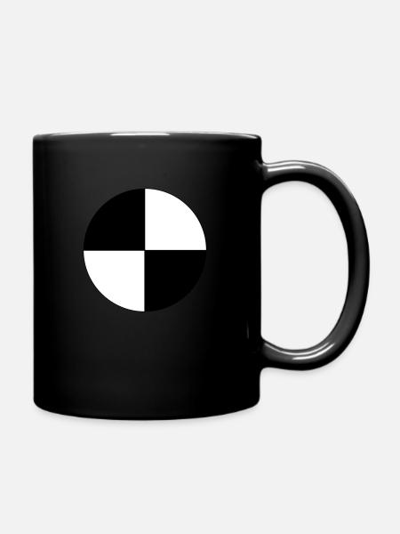 crash - Full Colour Mug - black