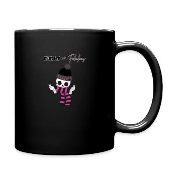 Squelette givré mais fabuleux - Mug uni - noir - Droite