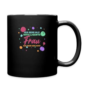 Costume de carnaval Carnaval - Mug uni - noir - Droite