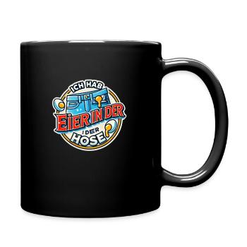 Saying I have one in my pants 002 - Full Colour Mug - black - Right