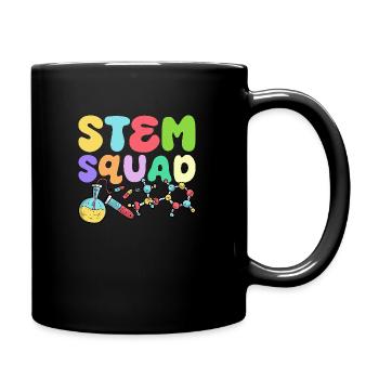 Stem Squad Special Education Sped Teacher - Full Colour Mug - black - Right