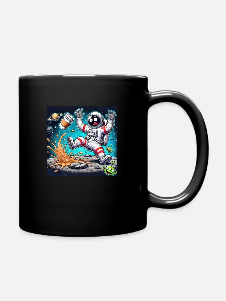 Drôle d’astronaute - Mug uni - noir