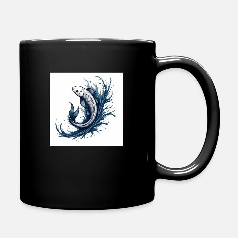 Koi Elegance Original - Tasse einfarbig - Schwarz