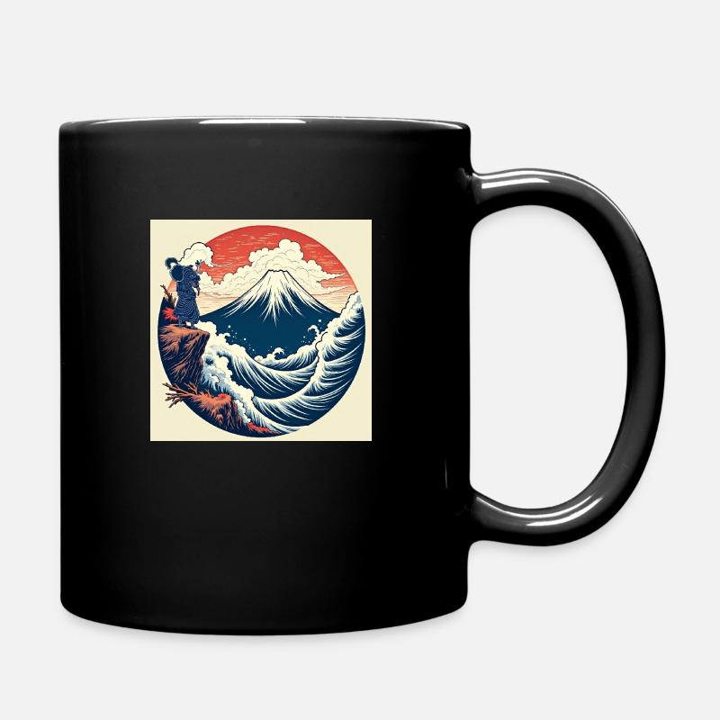 Samurai Vision - Tasse einfarbig - Schwarz