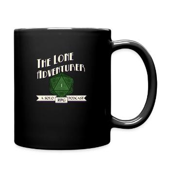 The Lone Adventurer - Full Colour Mug - black - Right