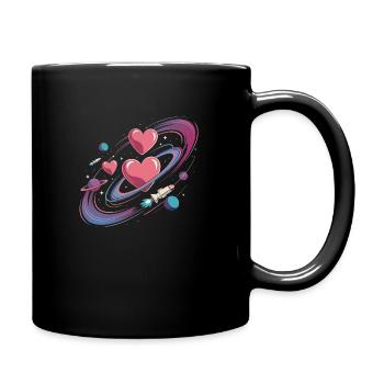 Heart of the Universe - Full Colour Mug - black - Right