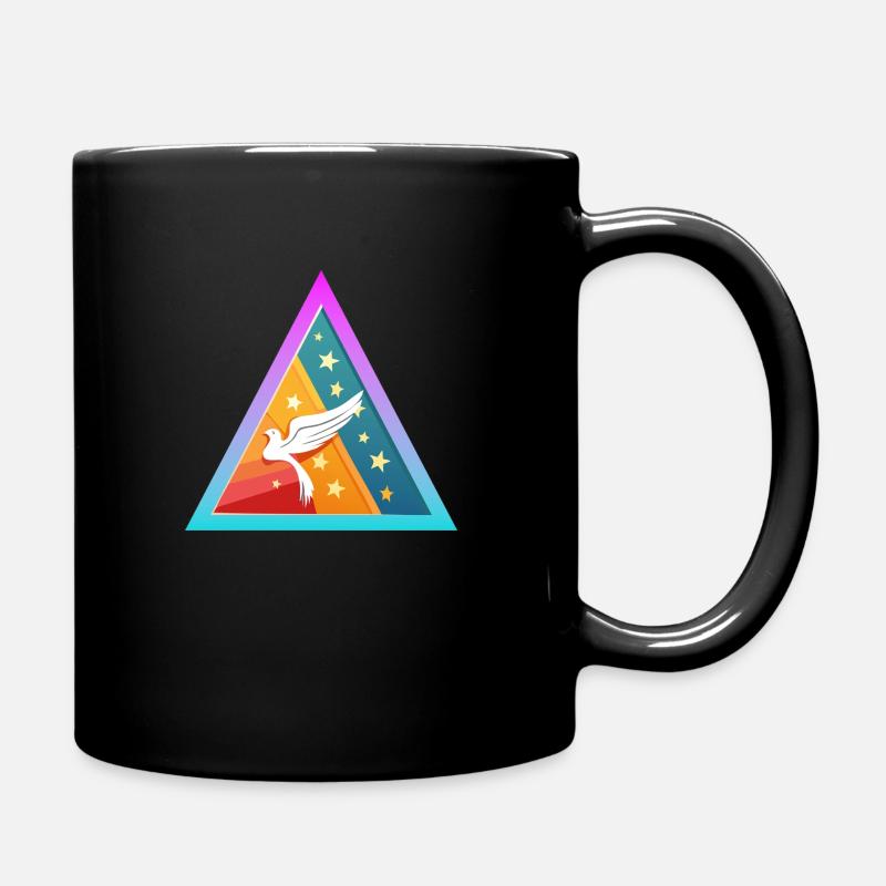 Life Fly Free - Full Colour Mug - black