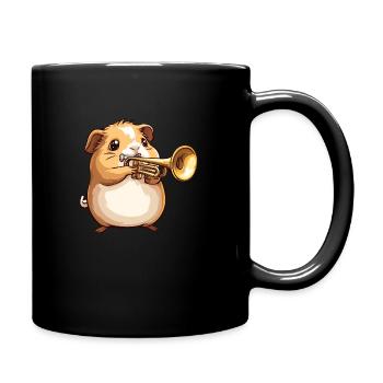 Hamster Trompette Musikverein - Mug uni - noir - Droite