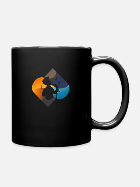 Singen Gesang Jazz - Tasse einfarbig - Schwarz