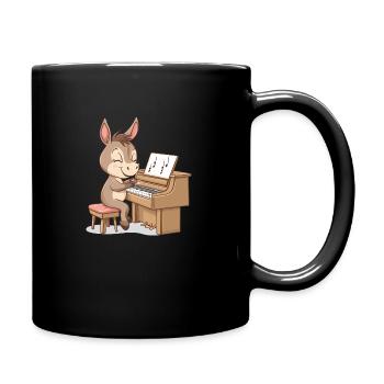 Comédie musicale Donkey Donkey - Mug uni - noir - Droite