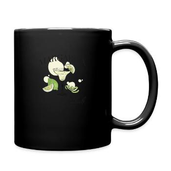 Margarita Cocktail Club - Tasse einfarbig - Schwarz - Rechts