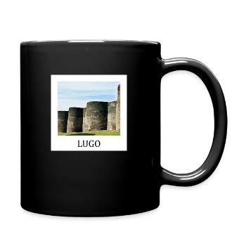 Lugo Galicia - Full Colour Mug - black - Right