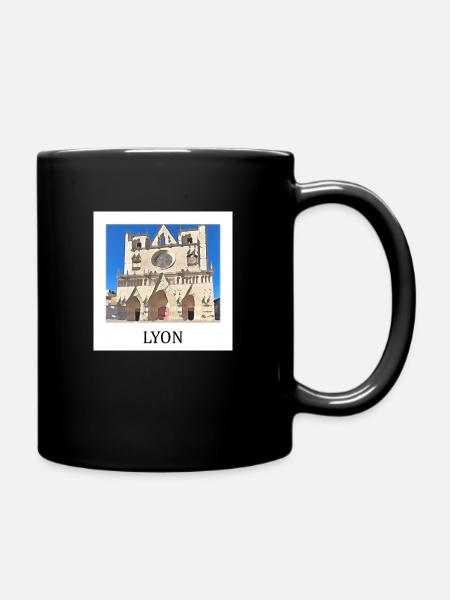Lyon - Tasse einfarbig - Schwarz