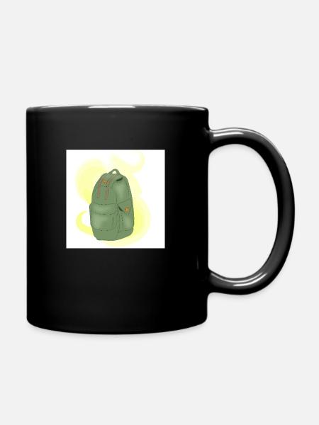 Sac Ă dos de montagne - Mug uni - noir