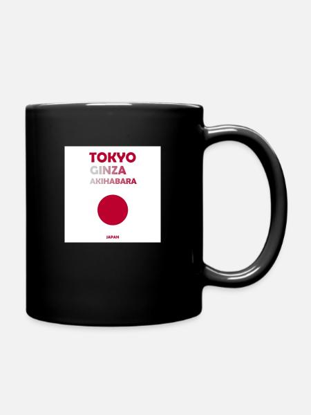 Tokyo, Japan - Full Colour Mug - black