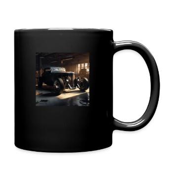 Rock´N´Roll - Tasse einfarbig - Schwarz - Rechts