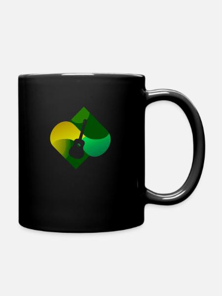 Gitarre Heavy Shouter - Tasse einfarbig - Schwarz
