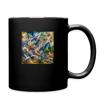 Conception Marc Chagall - Mug uni - noir - Droite