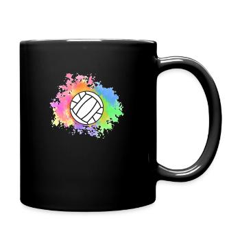 Joueurs de handball Handball - Mug uni - noir - Droite