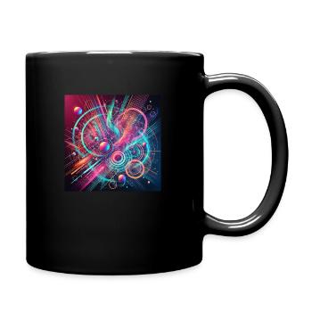 Neon Energy - Full Colour Mug - black - Right