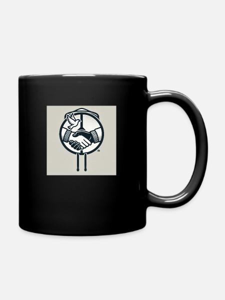 image converted - Tasse einfarbig - Schwarz