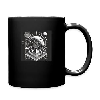 Pyramide Céleste - Astronomie - Mug uni - noir - Droite