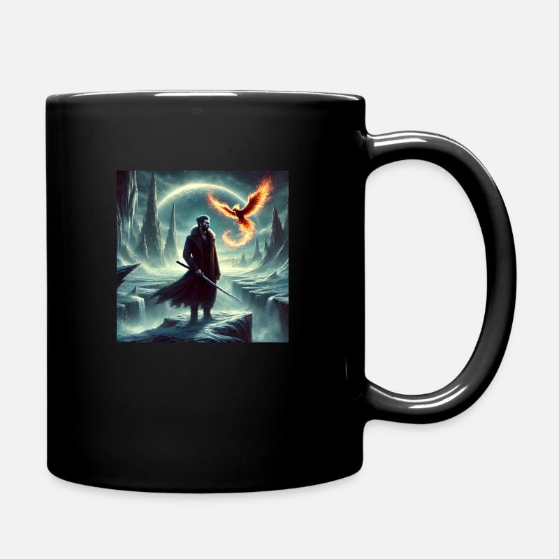 COLD PHOENIX - Full Colour Mug - black