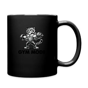 Tiger Bodybuilder Gym - Mug uni - noir - Droite