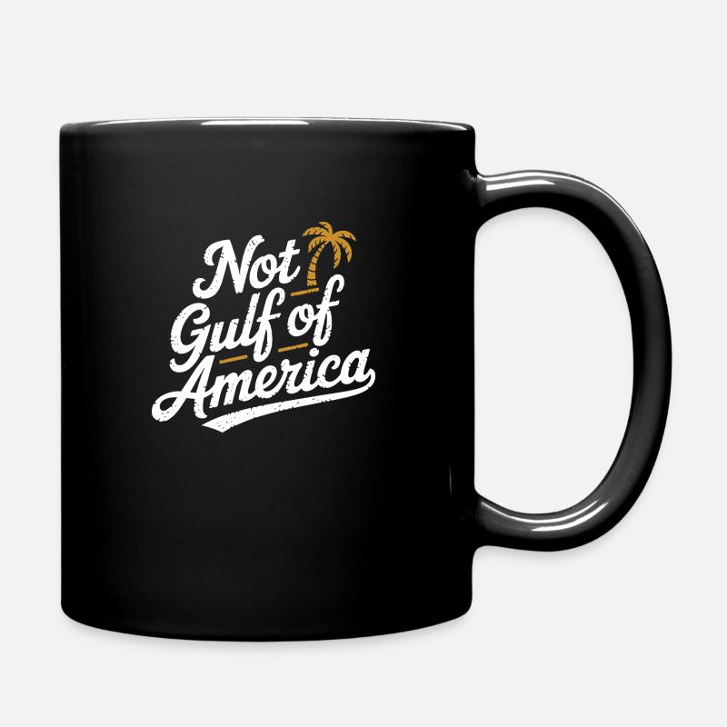 Nicht Golf von Amerika - Tasse einfarbig - Schwarz