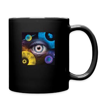 celestial 9 - Tasse einfarbig - Schwarz - Rechts