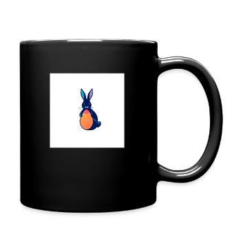 Hasi’s Ostermärchen - Tasse einfarbig - Schwarz - Rechts