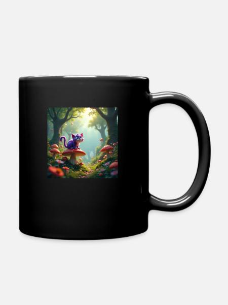 « Pattes de conte de fées » - Mug uni - noir