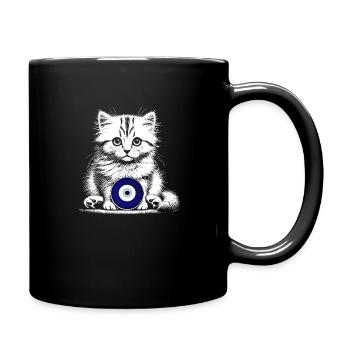 Nazar - Tasse einfarbig - Schwarz - Rechts