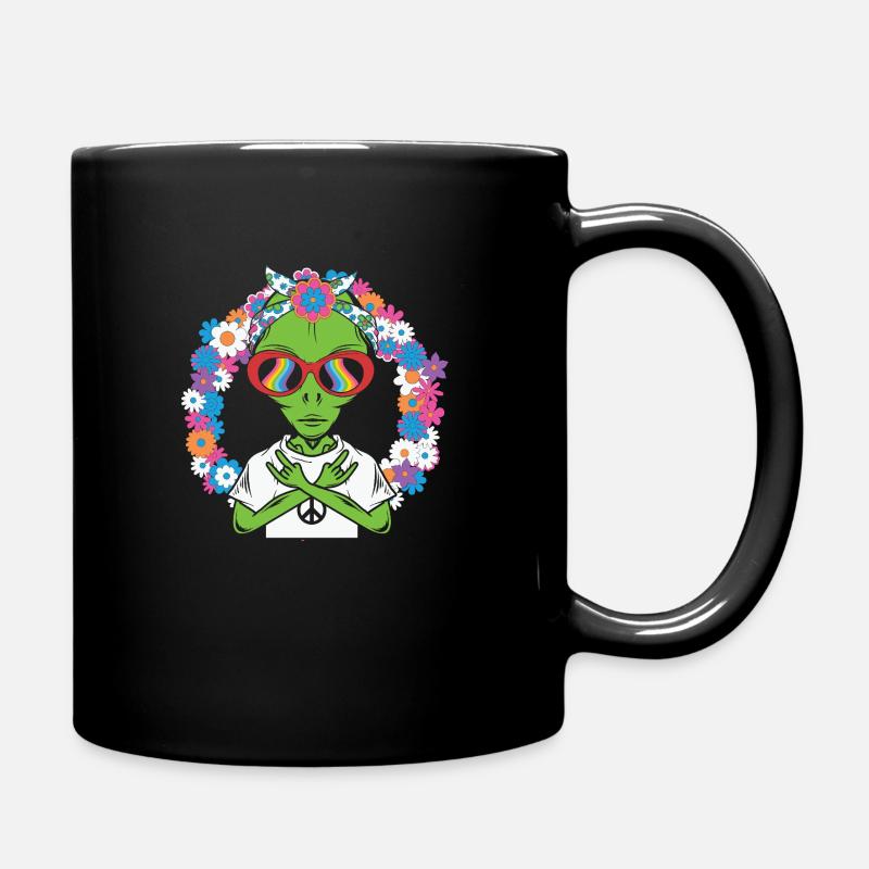 Alien Peace - Contact Pacifique, - Mug uni - noir
