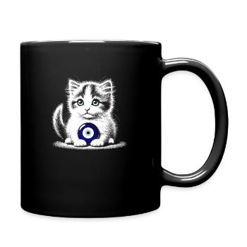 Nazar - Tasse einfarbig - Schwarz - Rechts