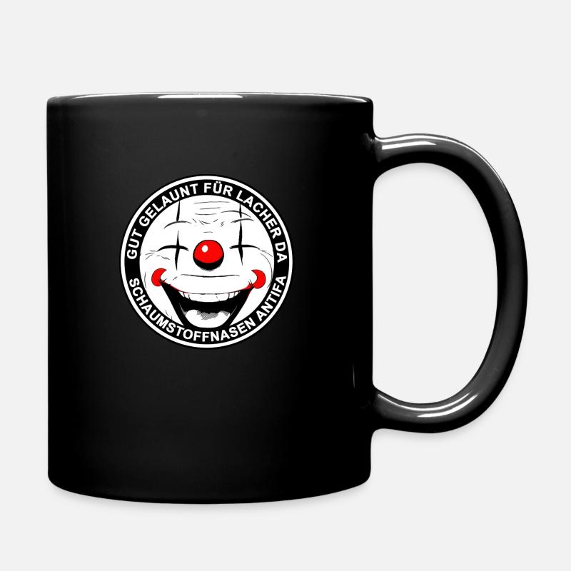 Clown amusant de bonne humeur - Mug uni - noir
