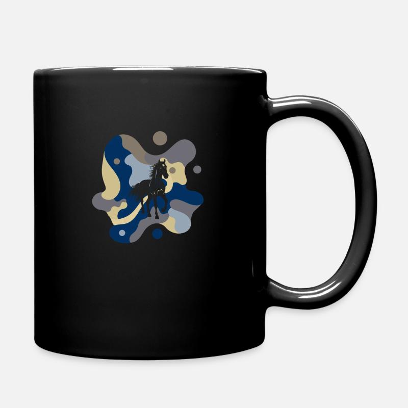 Chevaux Pony Farm Cheval sauvage - Mug uni - noir