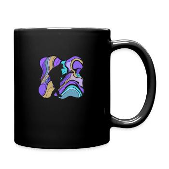 Elektrogitarre Bassist Gitarre - Tasse einfarbig - Schwarz - Rechts