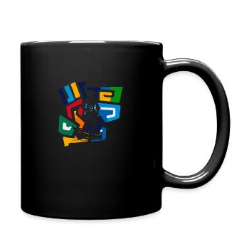 Pirate Pirate Drapeau Tête de Pirate - Mug uni - noir - Droite