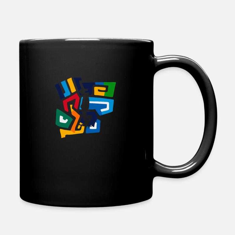 Skaten Skate - Tasse einfarbig - Schwarz