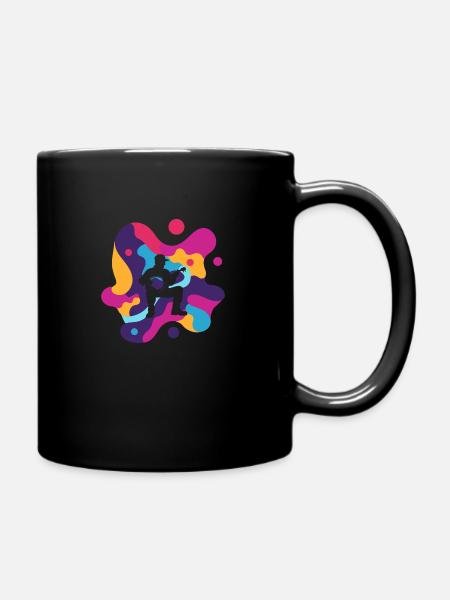 Banjo Dixie - Tasse einfarbig - Schwarz