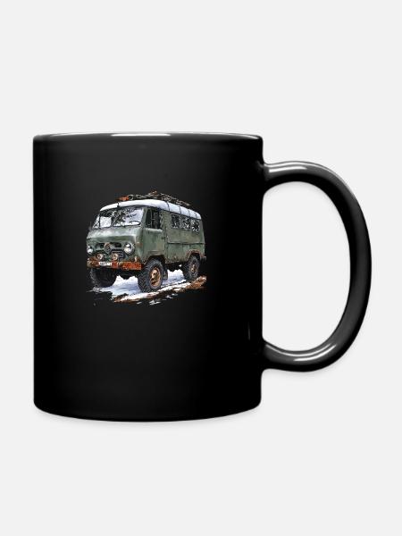 Buchanka Бучанка UAZ Bus Russie Бучанка УАЗ - Mug uni - noir