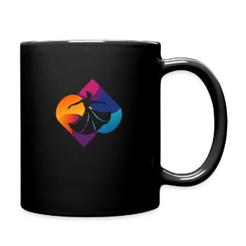 Dance Sport Dance School Dance Course - Full Colour Mug - black - Right